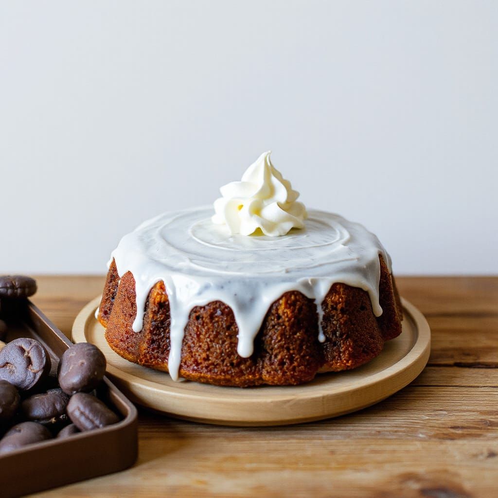 Cake on a Plate Dessert Still Life