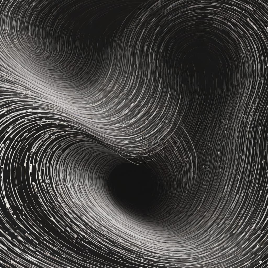 Subtle Wave Motion Emerges in Static Print