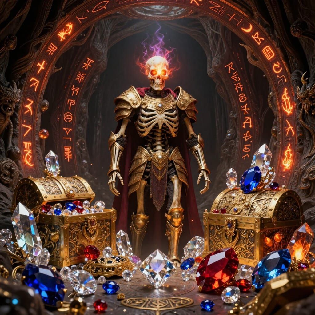 Gems and Runes: A Dark Fantasy Treasure Vault