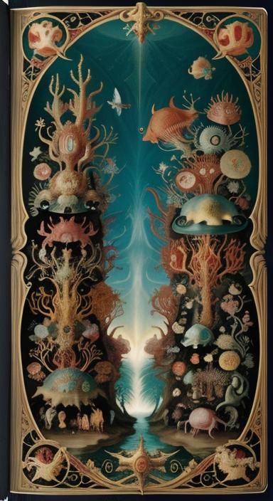 Vivid Hellscape Teeming with Life