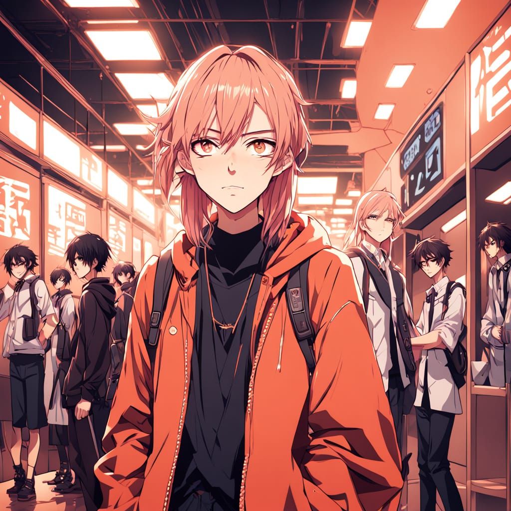 High School Drama Anime Key Visual