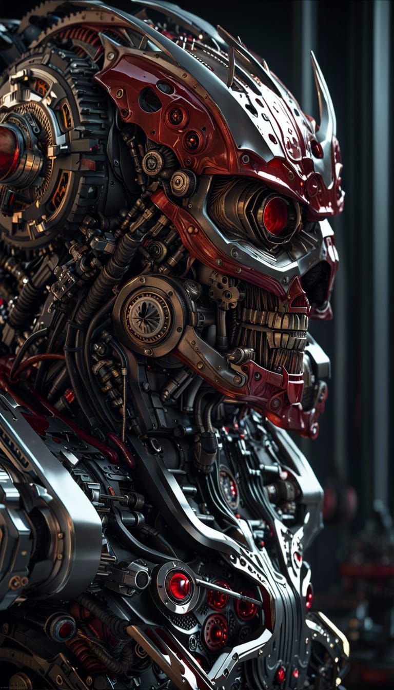 Grotesque Machine Emerges: Bloody Cyberpunk Horror