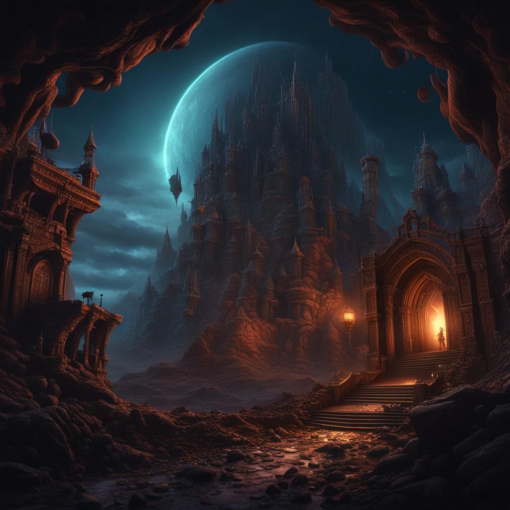 Dark Void: Meaning of Existence in Deep Color