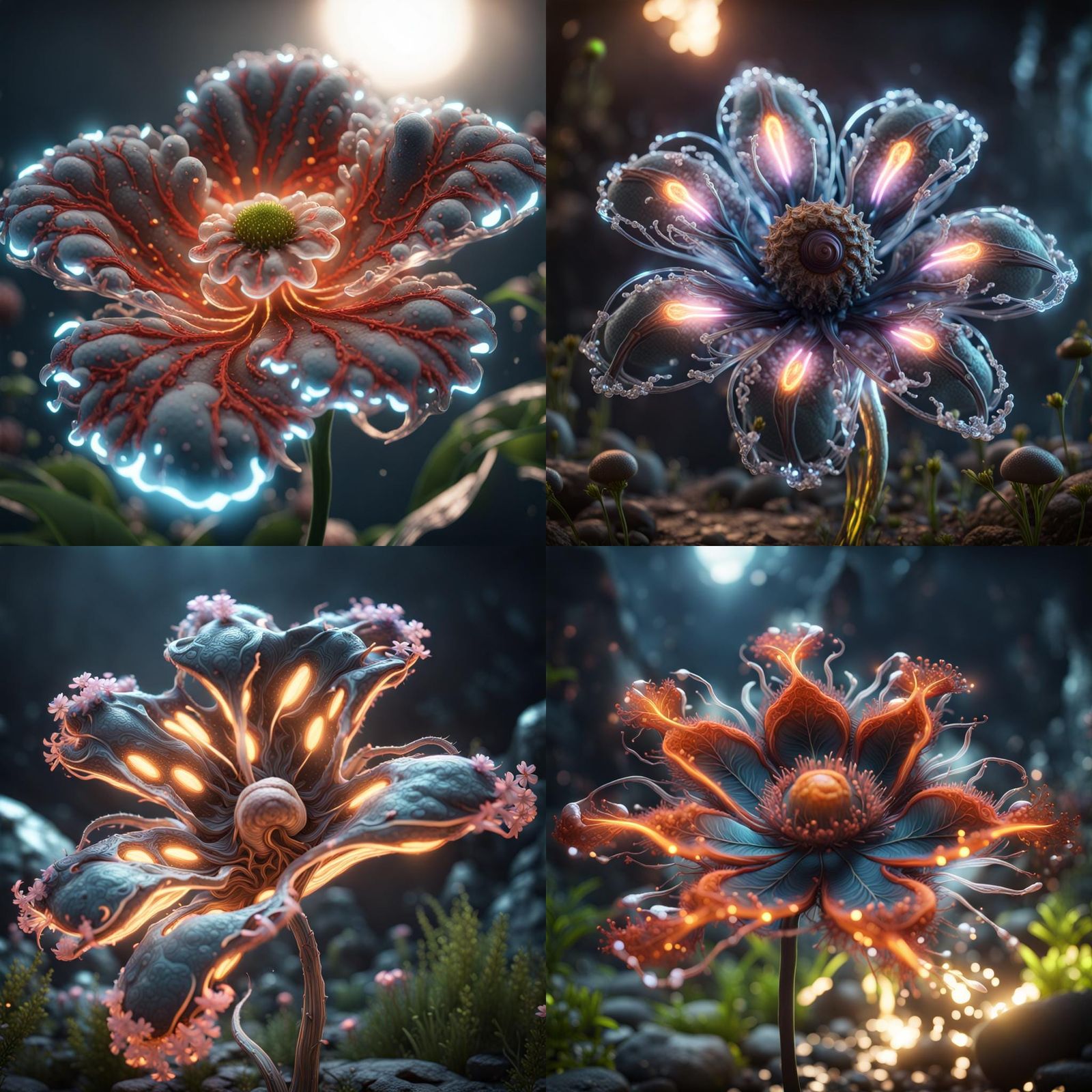 Flowers from Another Dimension