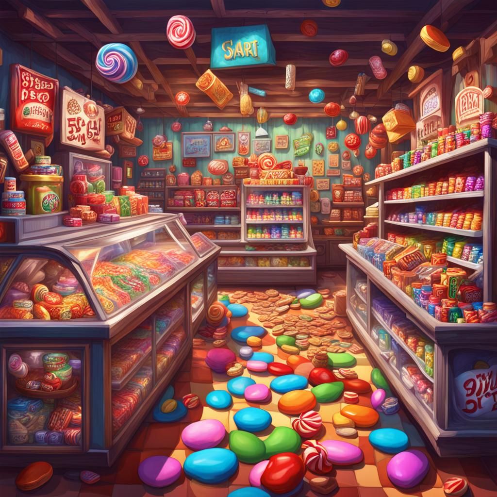 Evil Dead Ash in Candyland Art Style