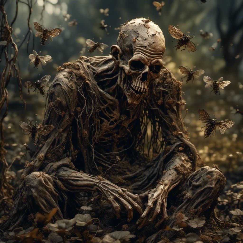 Rotting God of Disease Spreads Decay