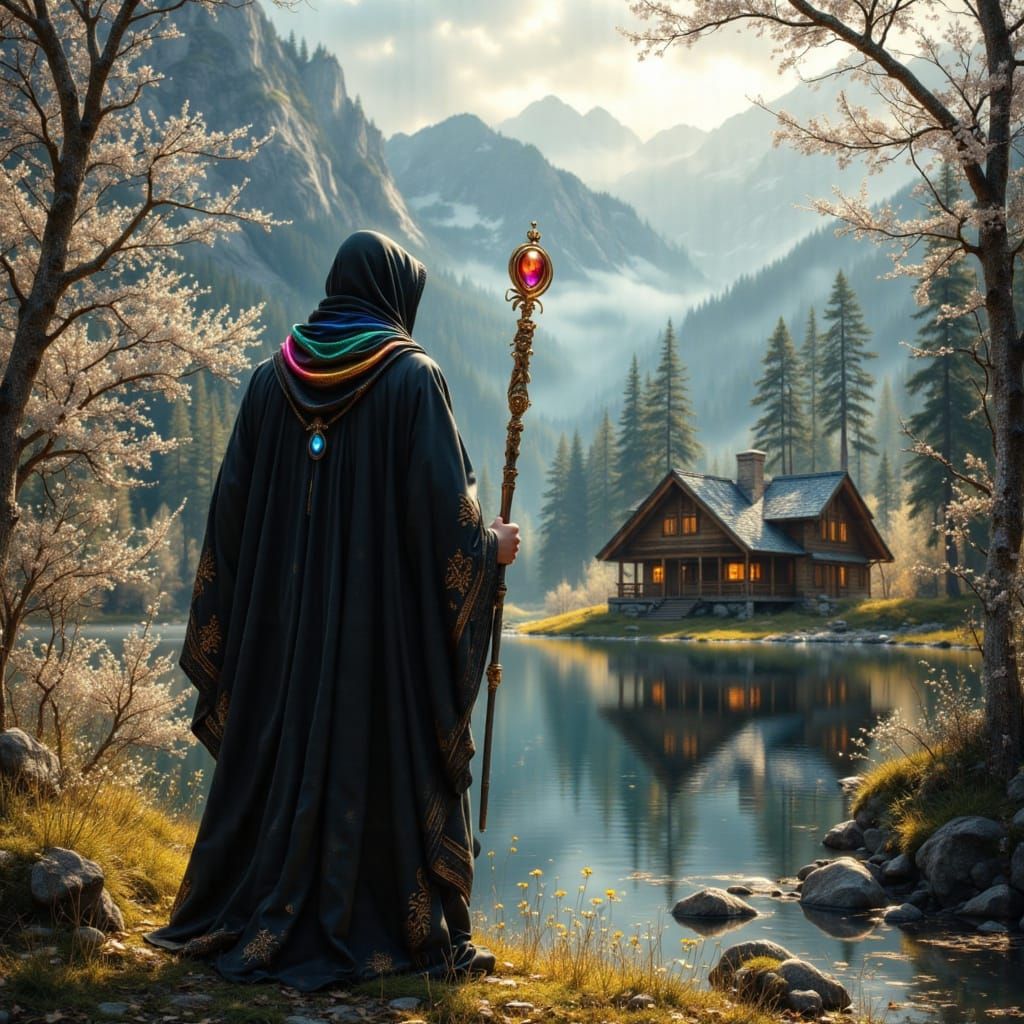 A curious adventurer with no horse or backpack arrived in la...