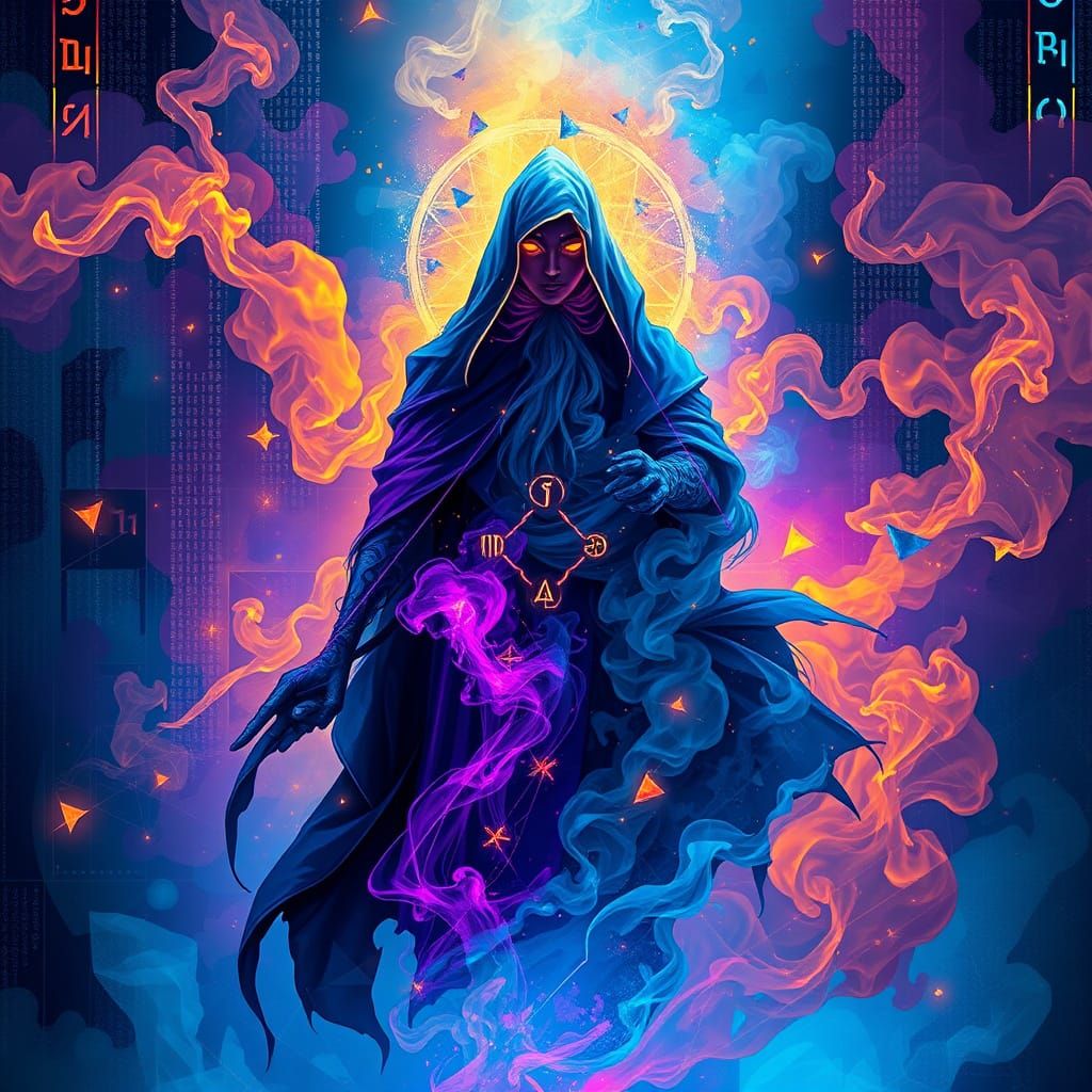 Blunt Mage Ascends from Digital Matrix