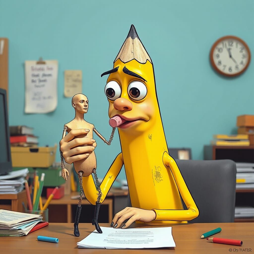 Hey! That's my thumb!