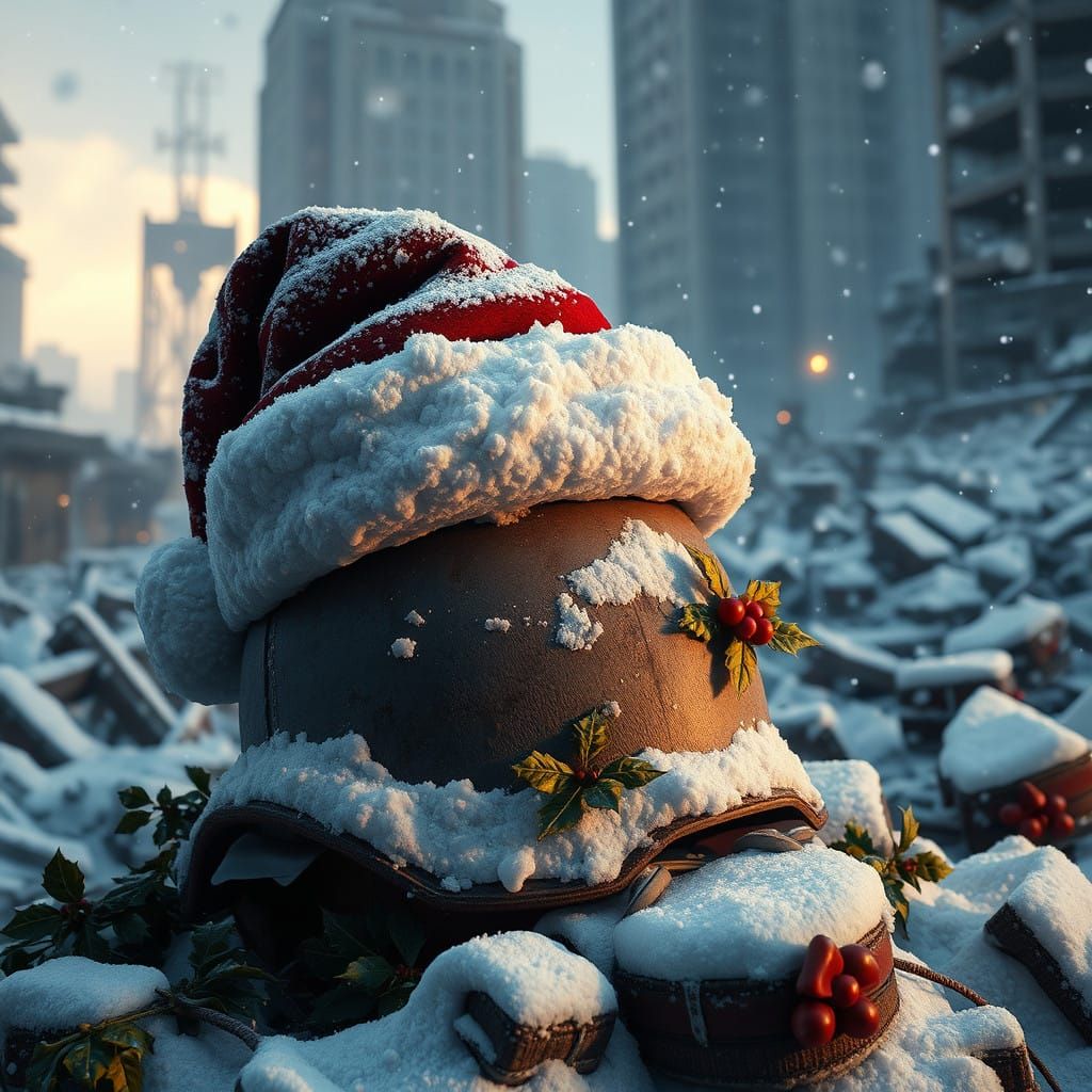 War-Torn Winter Wonderland in Call of Duty
