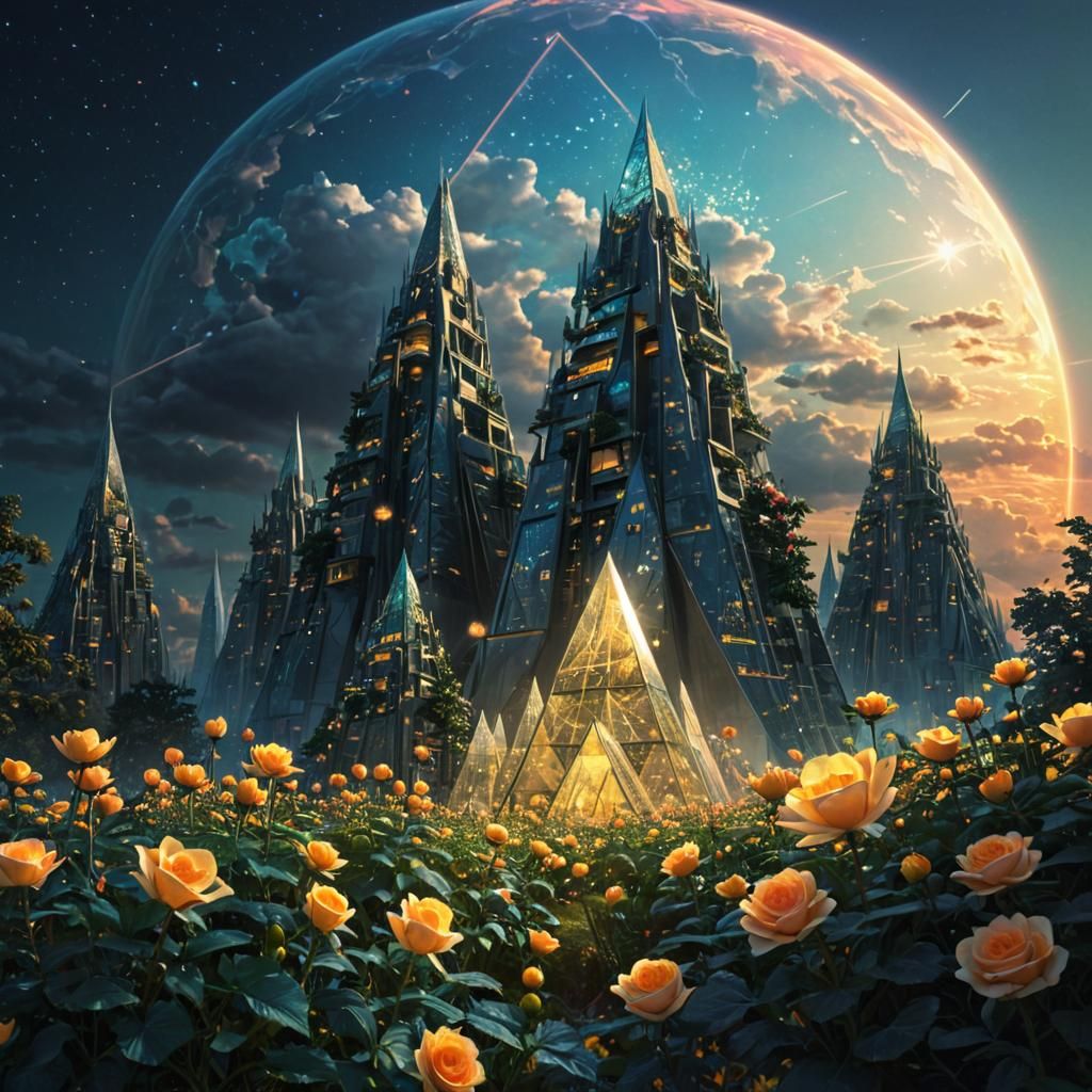 Solarpunk City