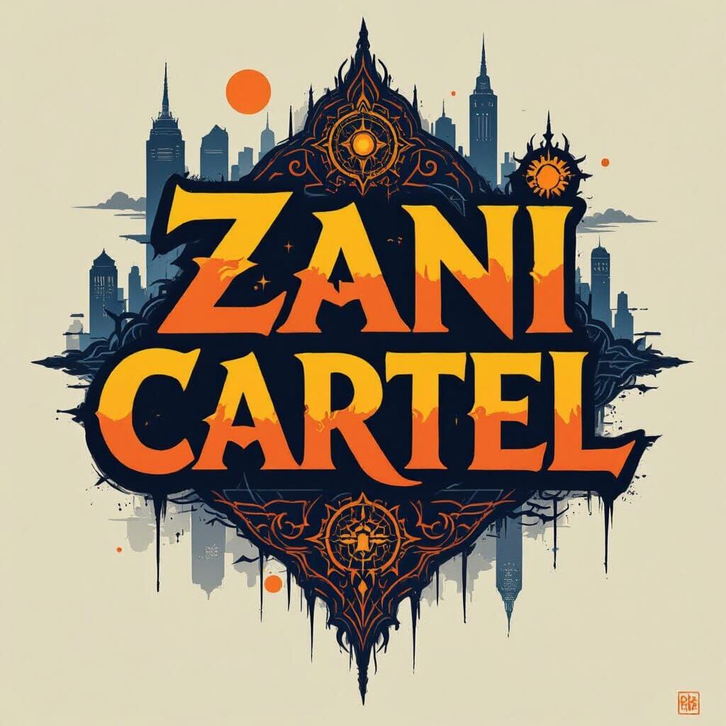 Zani Cartel Street Logo in Fantasy Style