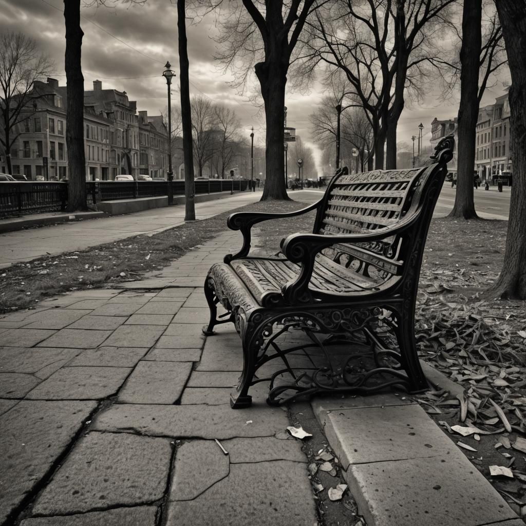 Desperate Waiting in Atmospheric Silence