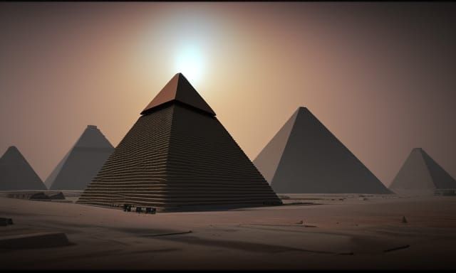 Building the Pyramids: Sci-Fi Cinematic Construction