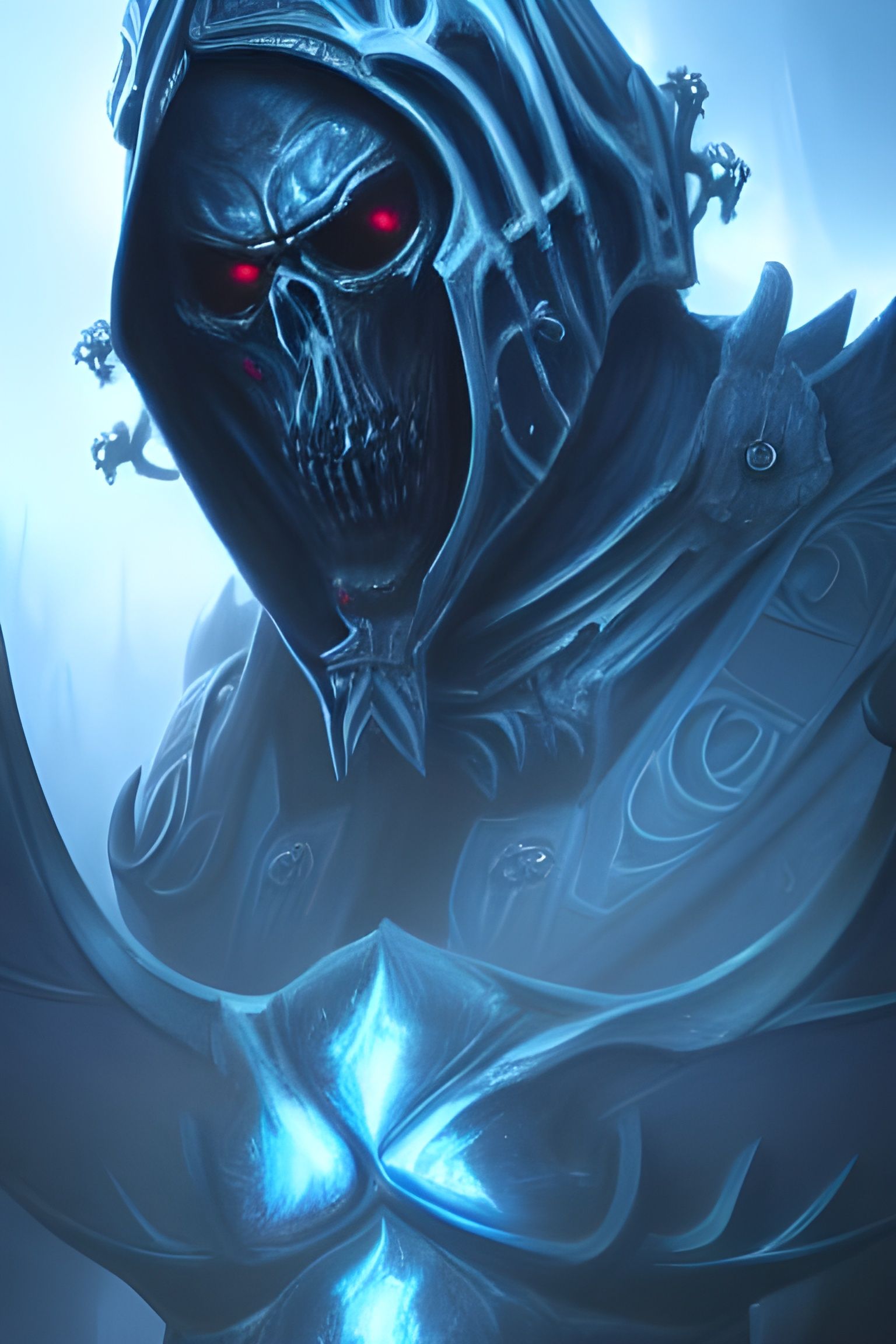 Death Knight: Dark Fantasy Concept Art in 8K