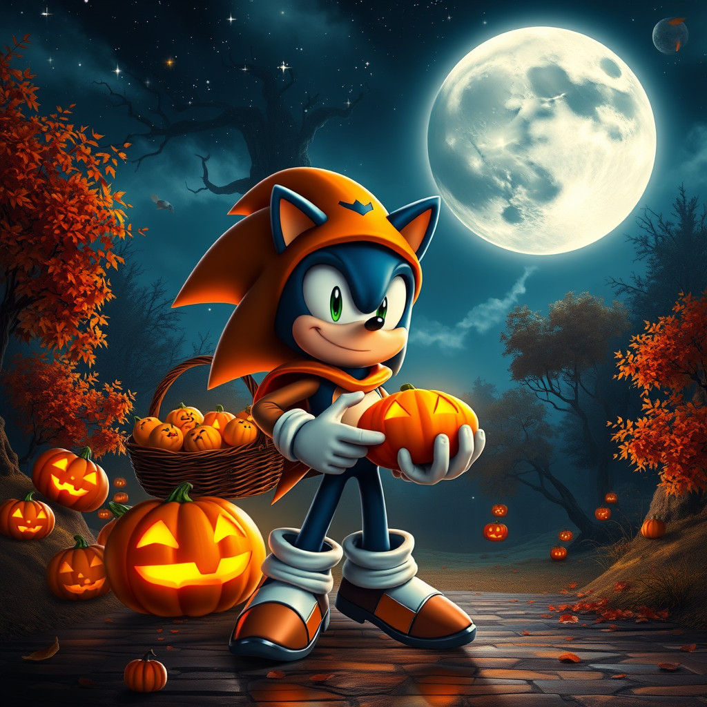 Sonic's Halloween Night: Fantasy Concept Art