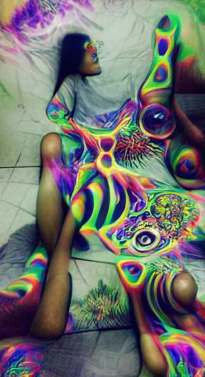 Colorful Psychedelic Abstract Art