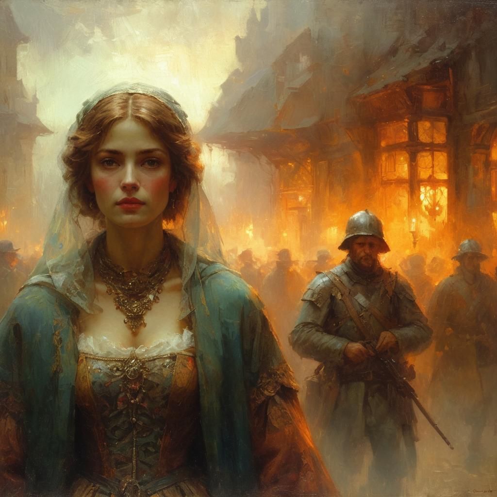 AI Generated Image of a Woman