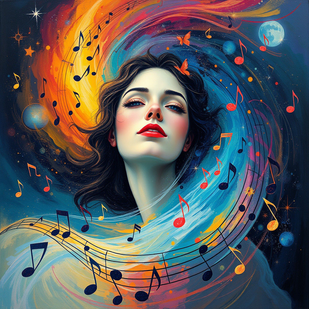 Cosmic Symphony: Dreamlike Conductor of the Universe