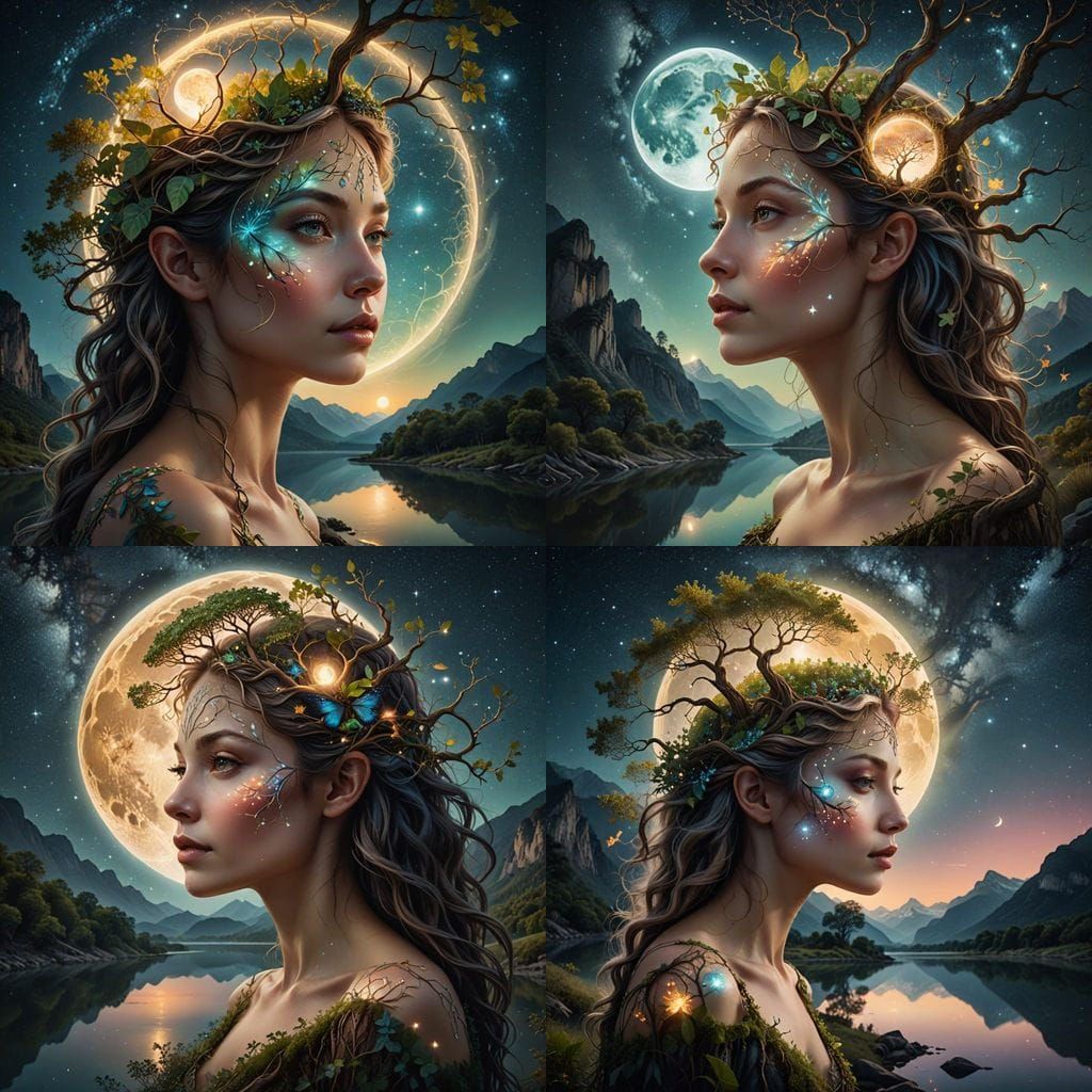 Fairy's Ethereal Harmony with Nature