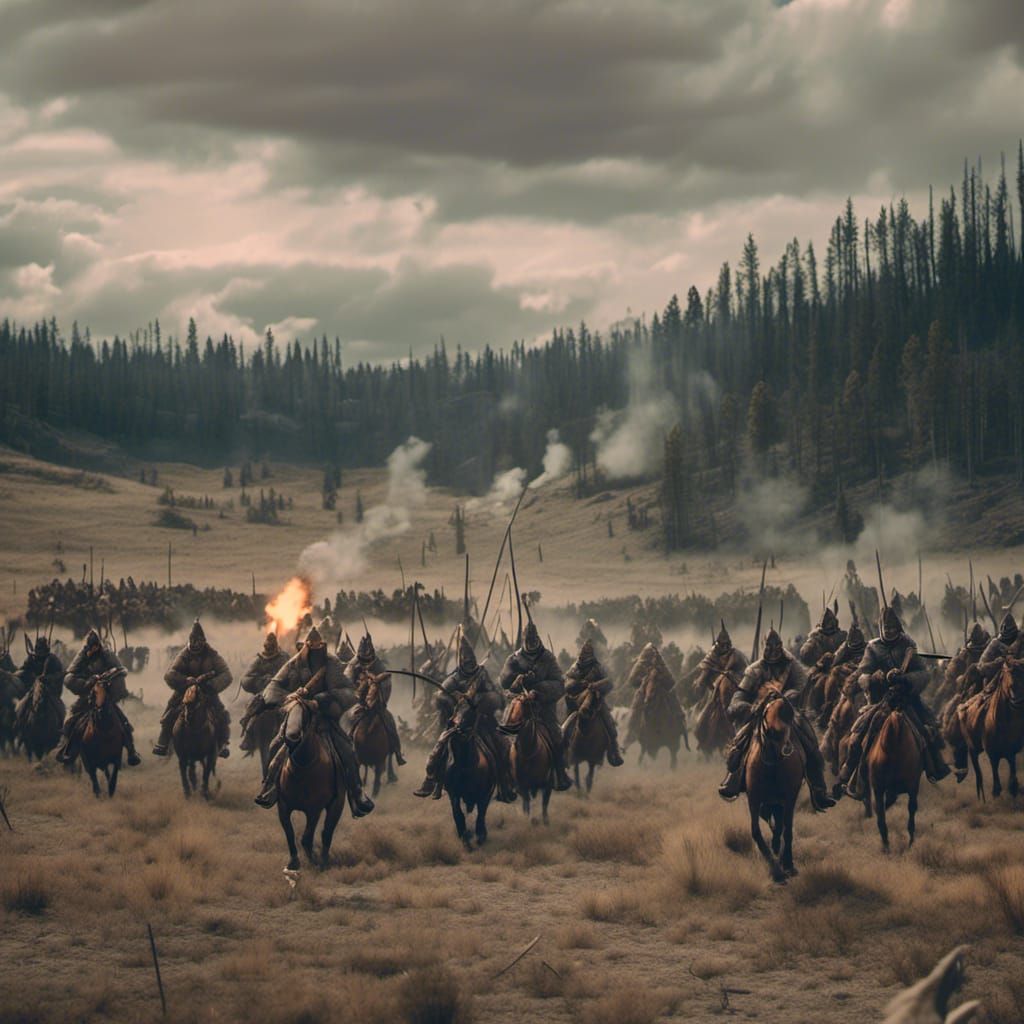 the last stand at little big horn <lora:Reaviless V1:1.0>