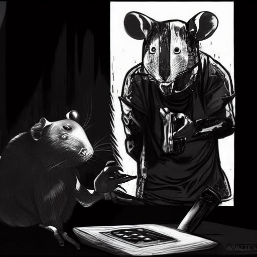 Shocked rats.