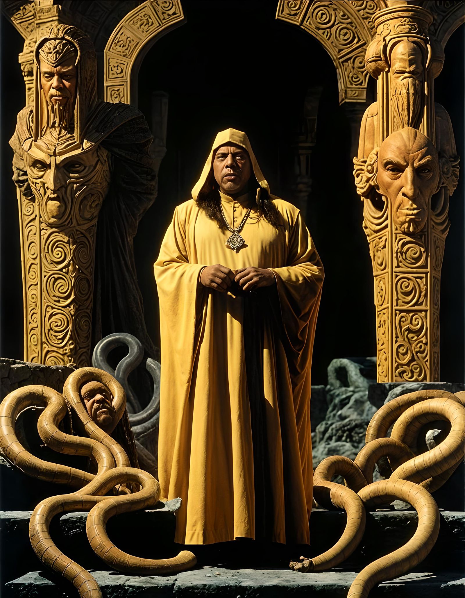 James Earl Jones as Thulsa Doom