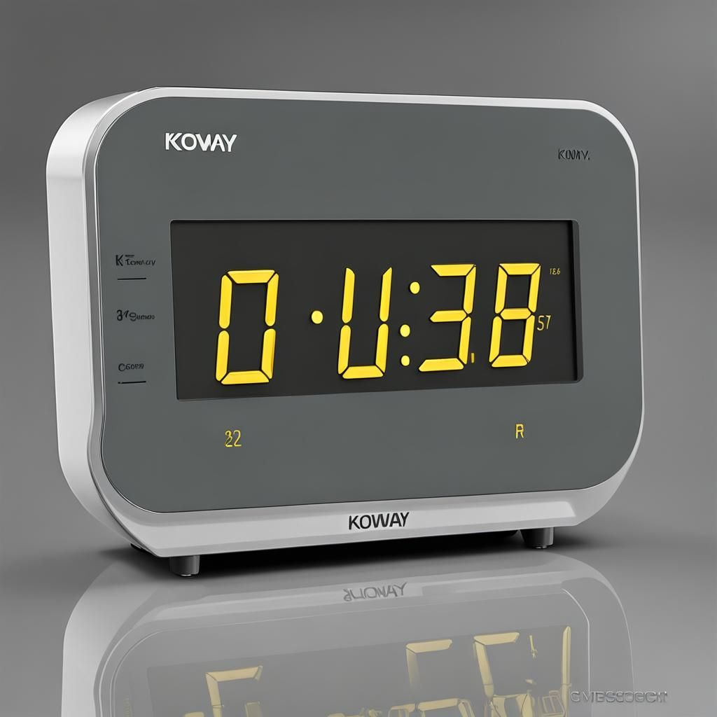Koway RT-800 Alarm Clock Induces Alertness