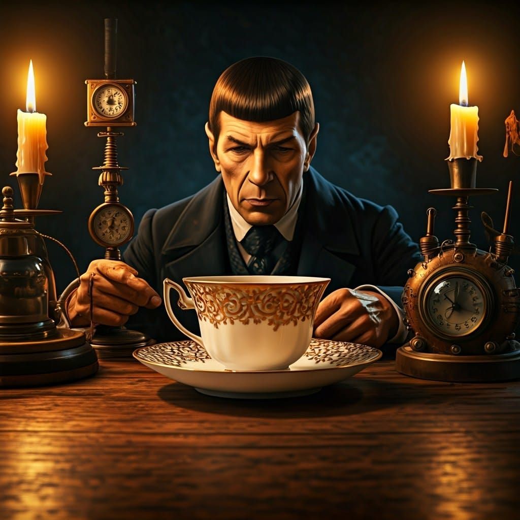 Spock's Steampunk Tea: A Jules Verne Adventure