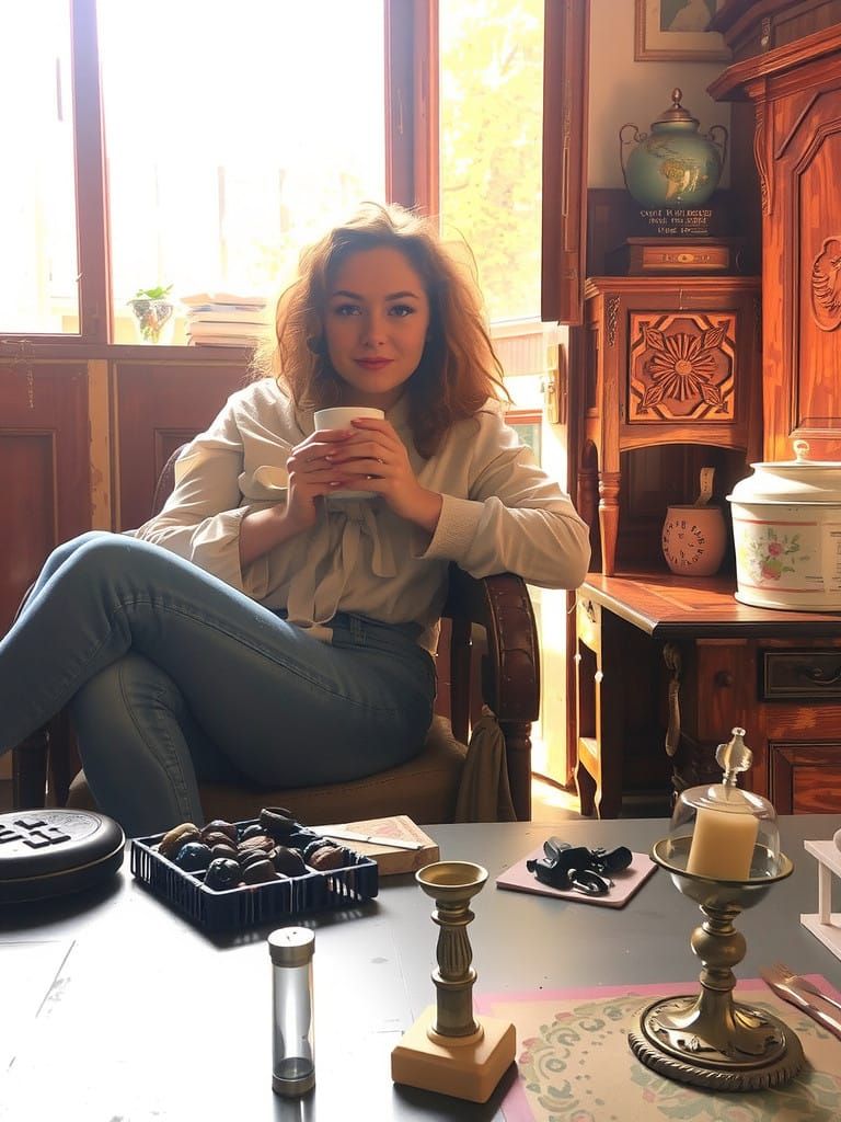 Ethereal Beauty in a Dreamy Landscape