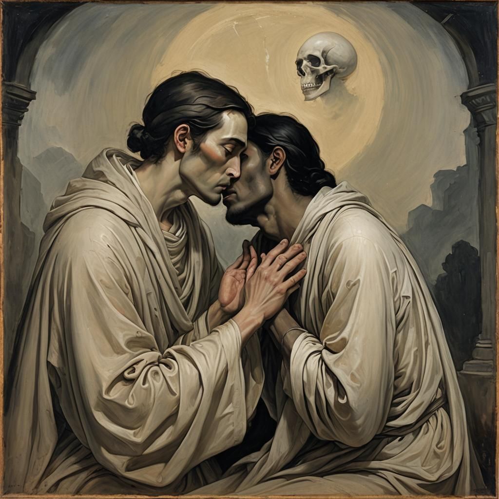 Grief and Loss: An Oil Painting