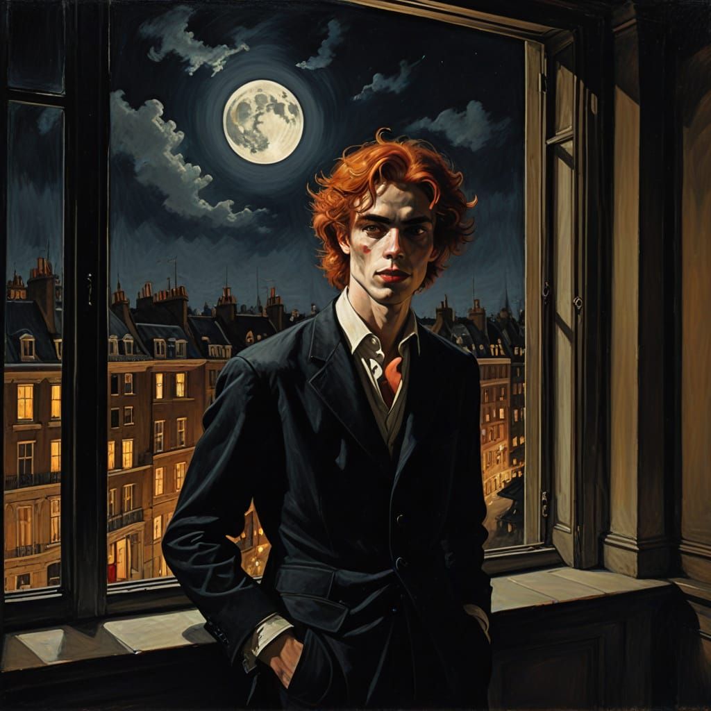 Questionable Young Man - "What! Who are you? I did not leave...