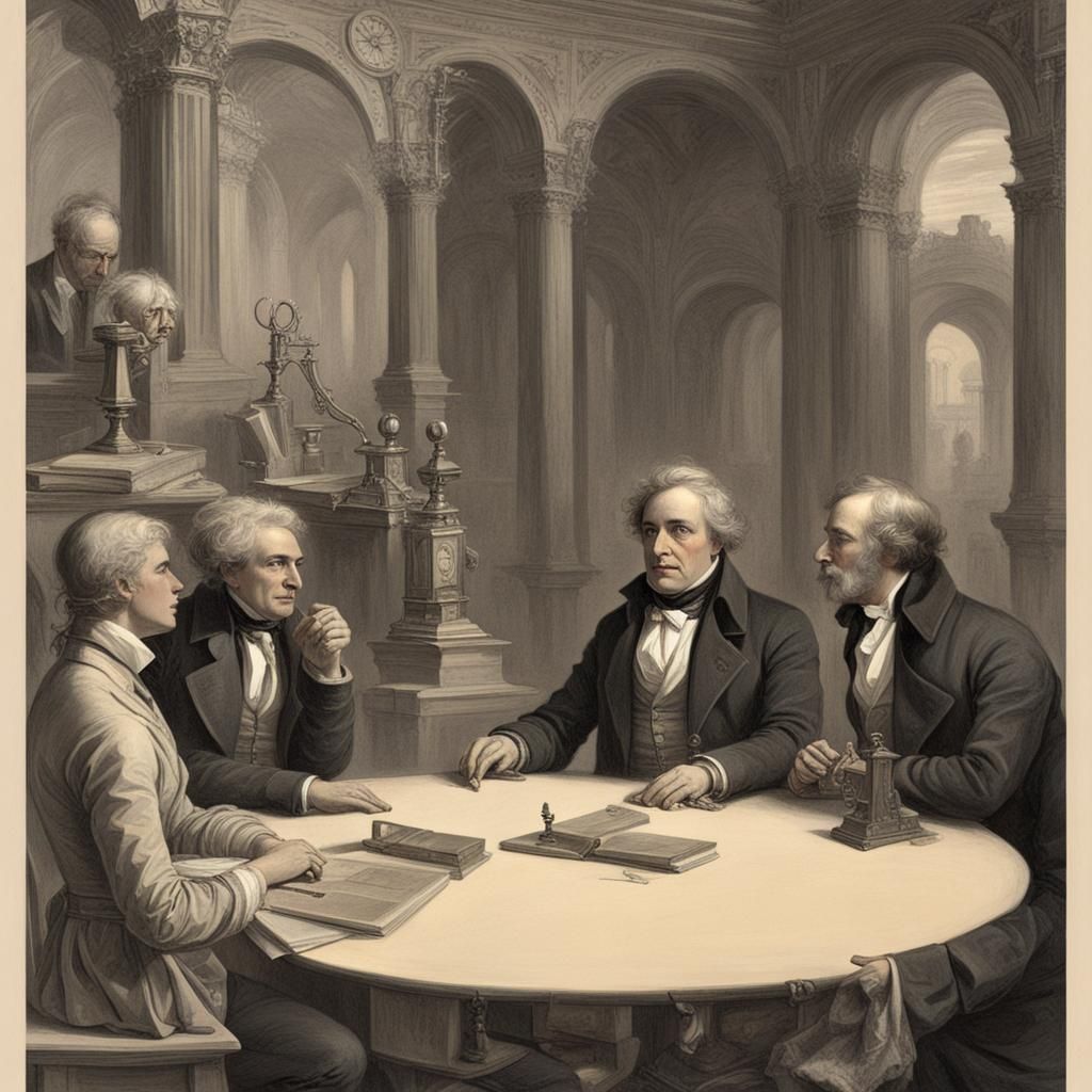 Romanticism Painting: Debating the Future of Mankind