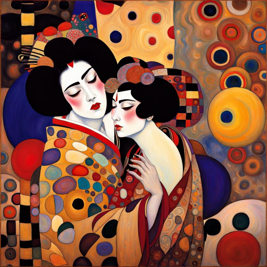 Abstract Modern Art in the Style of Kandinsky