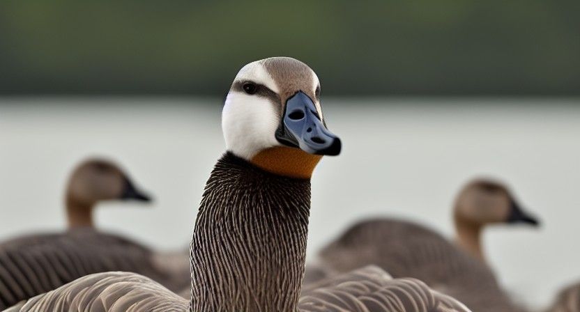AI Generated Image of a Goose