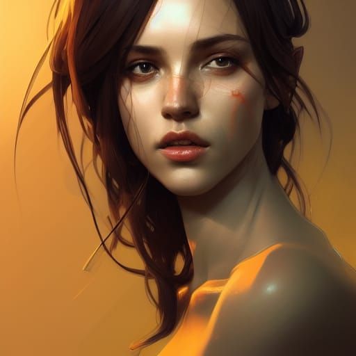 Hyperdetailed Portrait with Dynamic Lighting in 8K