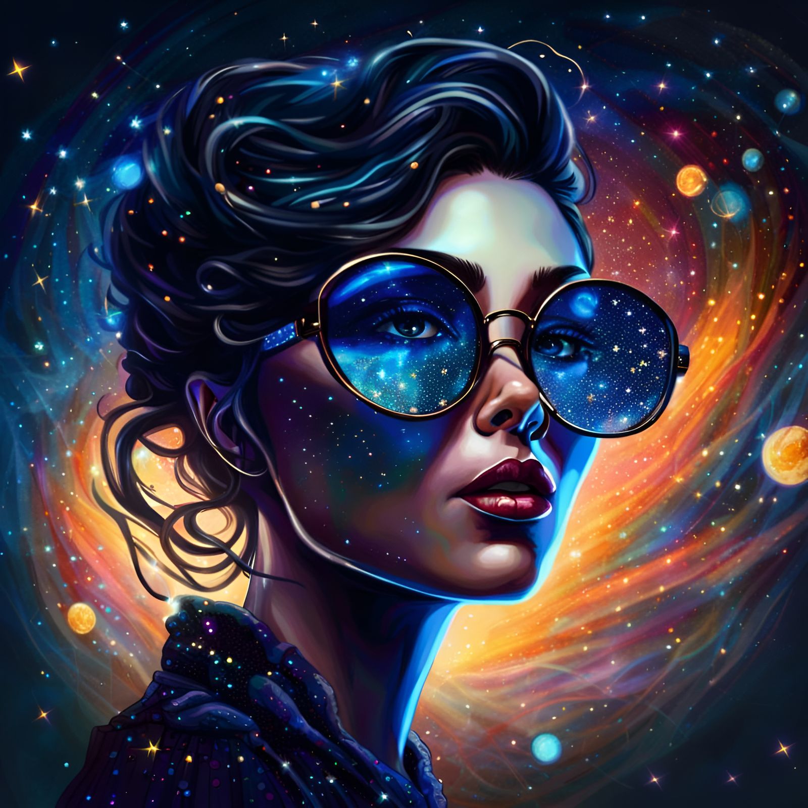 A cosmic gaze