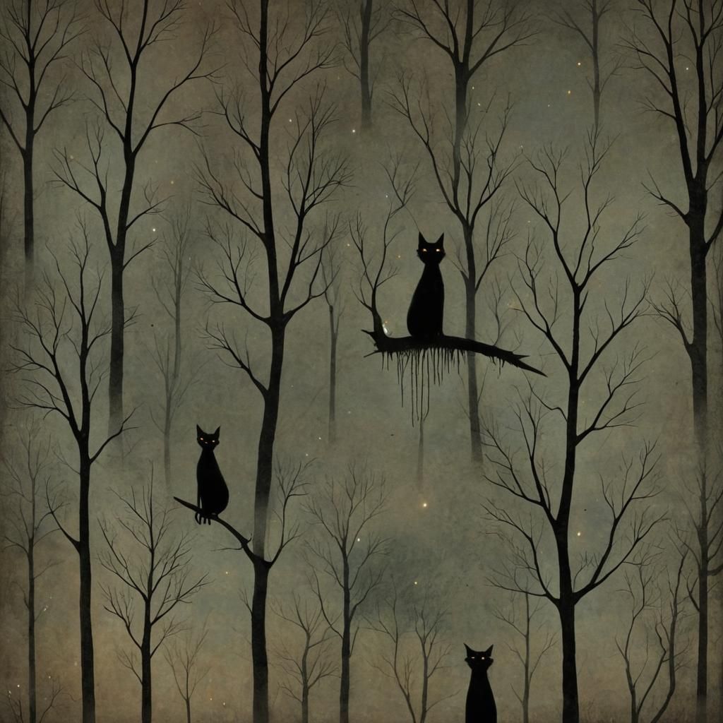 Grimdark Surreal Landscape