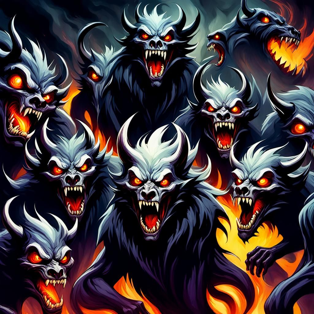 Tormented Soul in a Twisted Dark Fantasy Realm