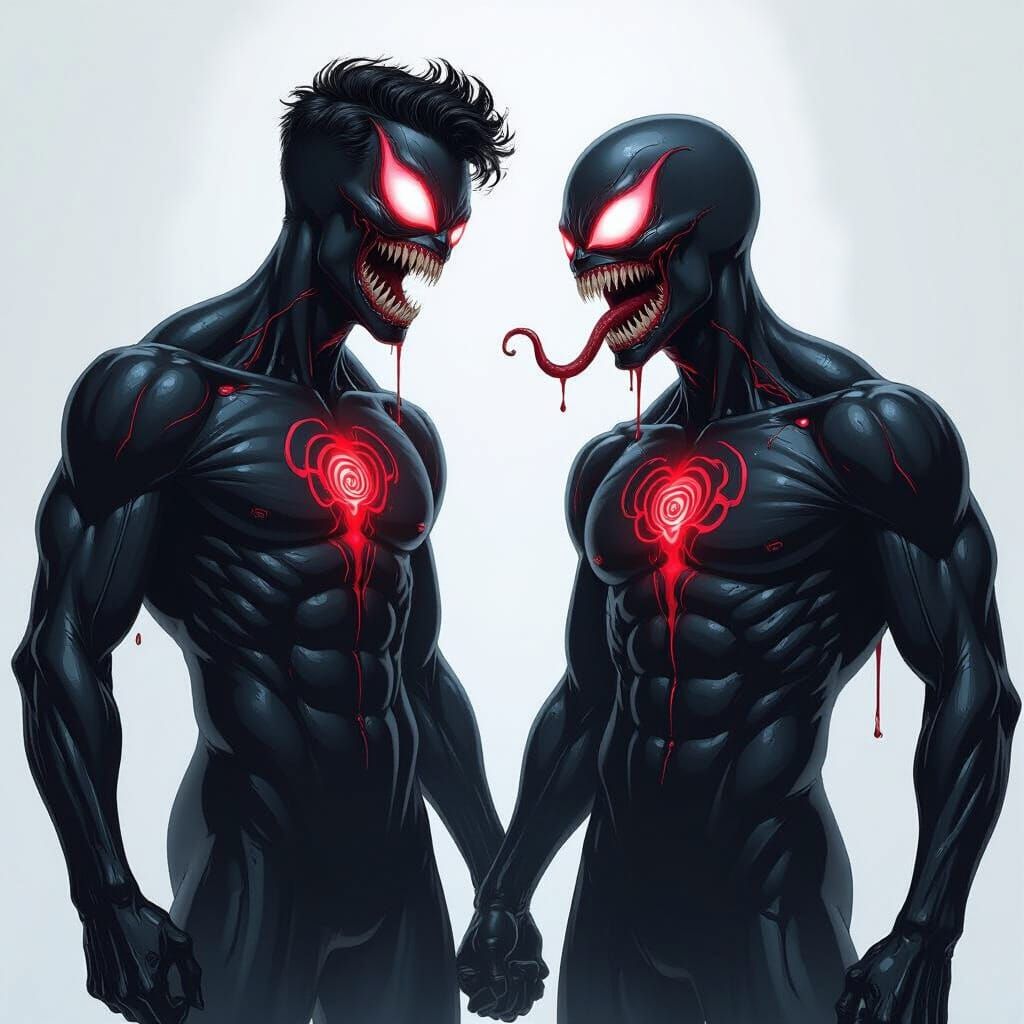 Invincible Heroes Corrupted by Symbiotes