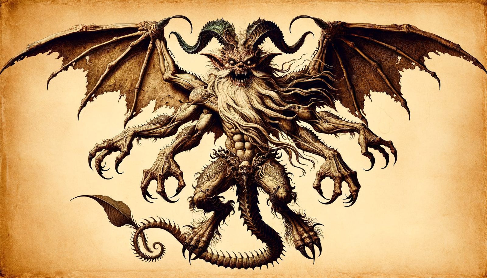 Pazuzu, the Mesopotamian king of wind demons.