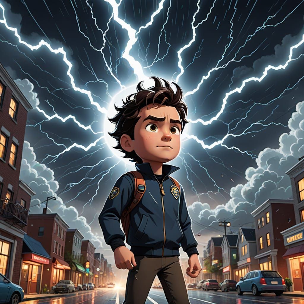 AI Power Unleashed: Cartoon Storm of Imagination