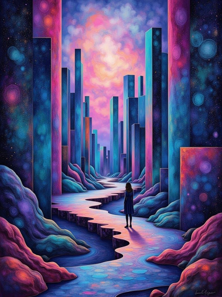 Geometric liminal space