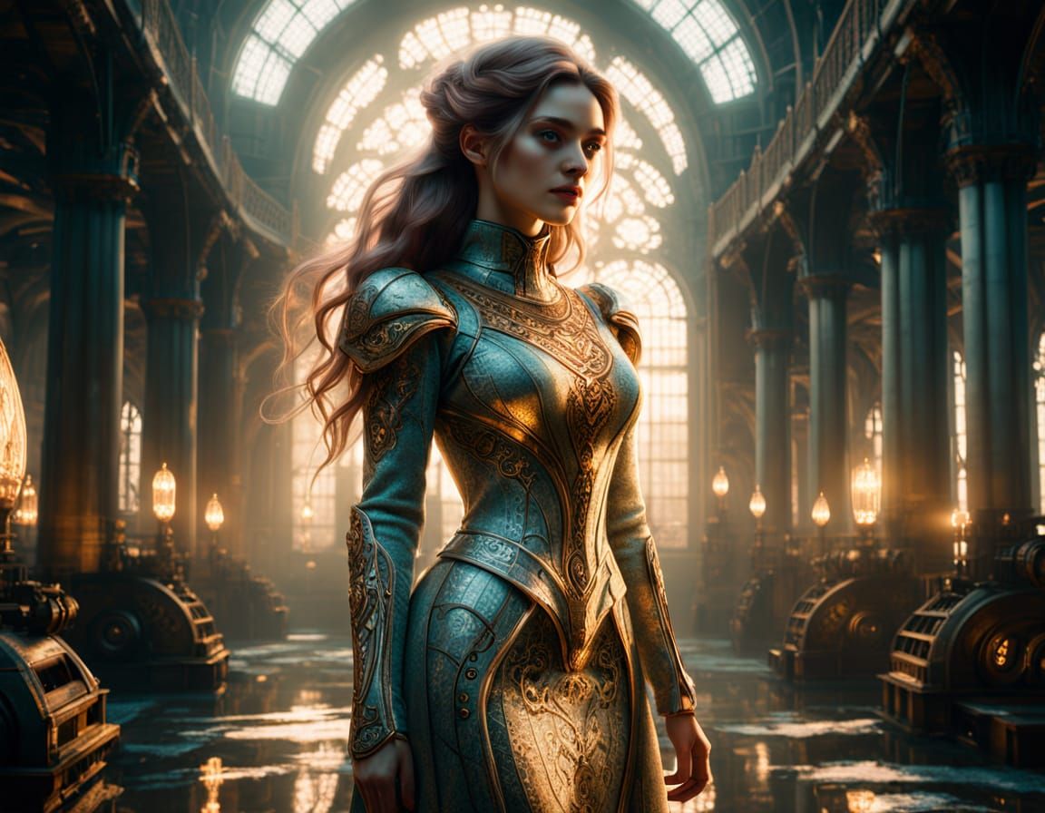 A stunning woman