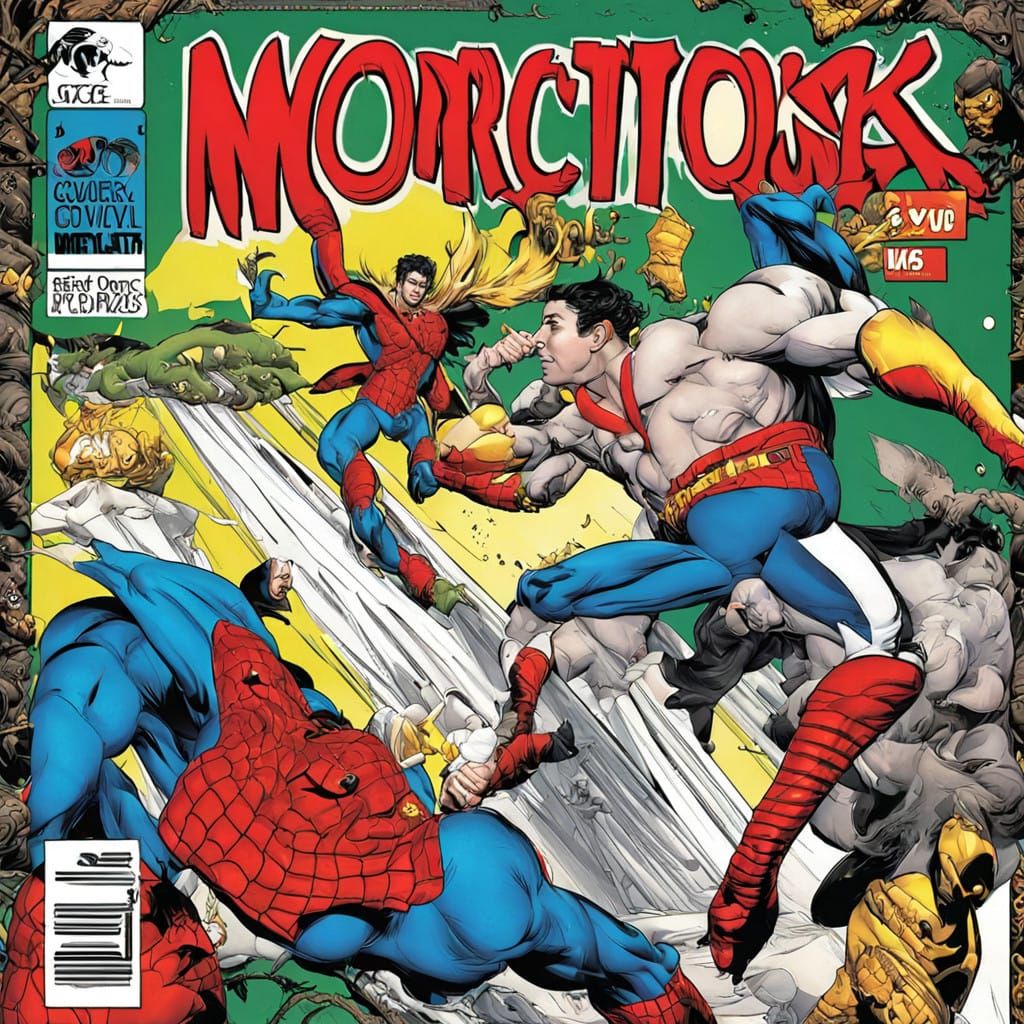 Vibrant Comic Book Artwork