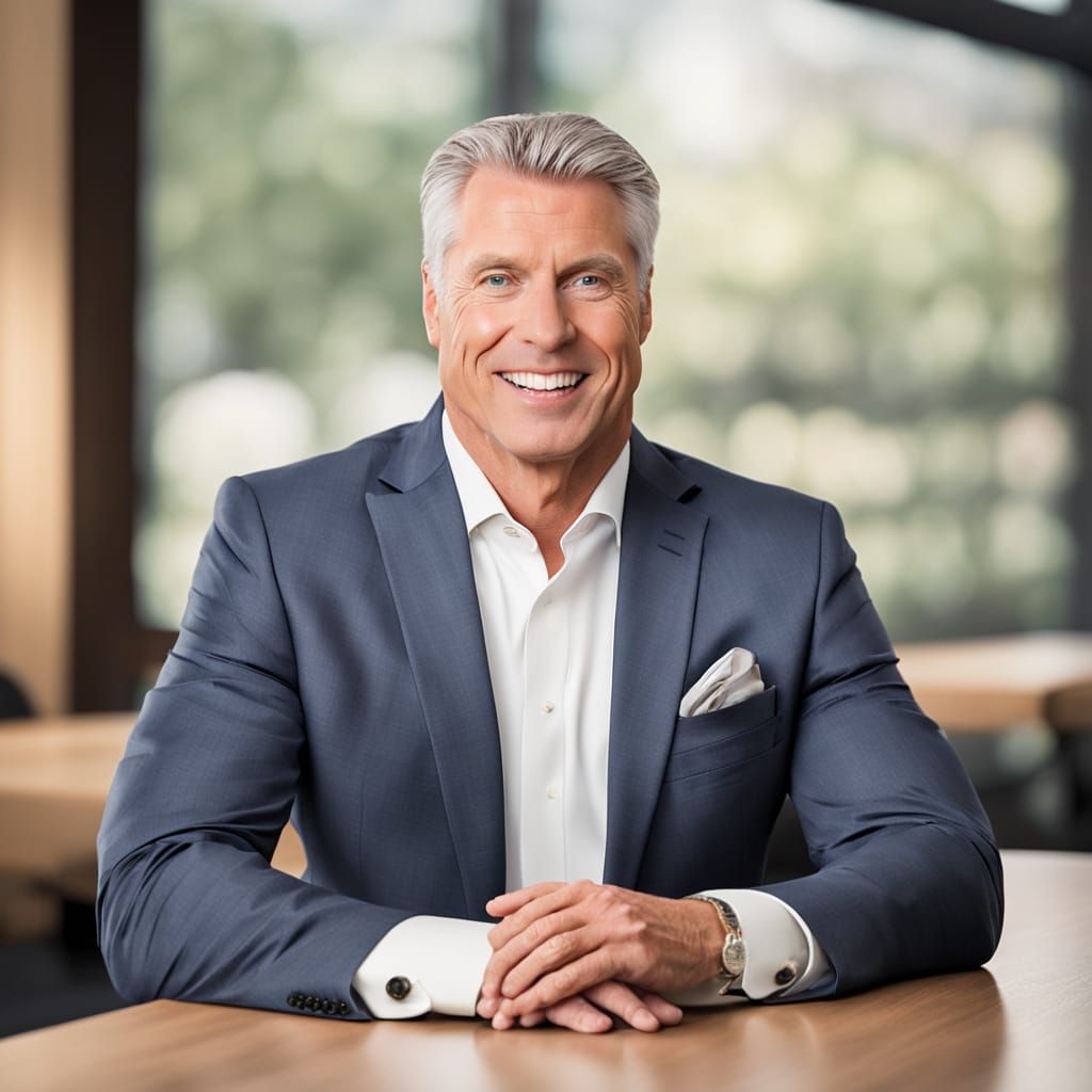 Professional Corporate Portrait in Luxury Setting