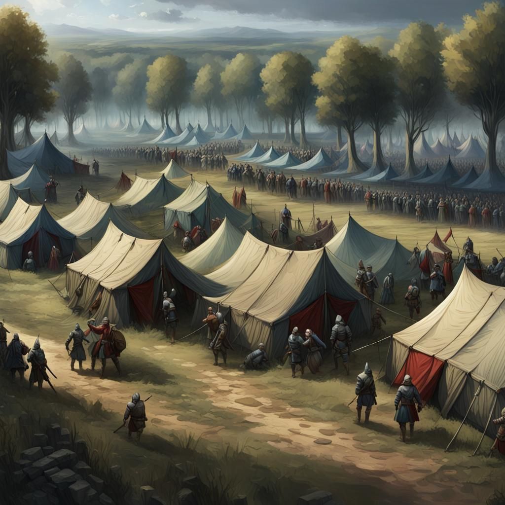 Renaissance Tournament: Dark Fantasy Concept Art