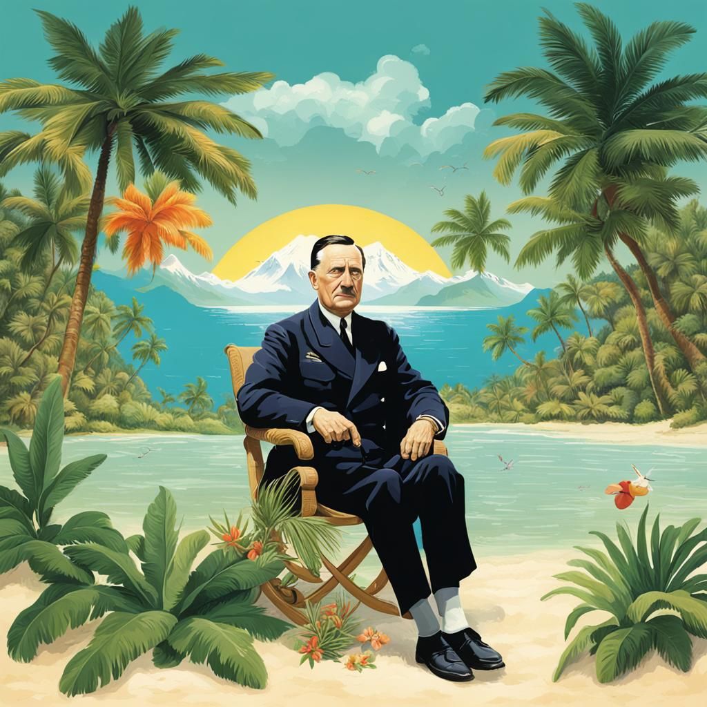 Adolf in Paradise: An AI Interpretation