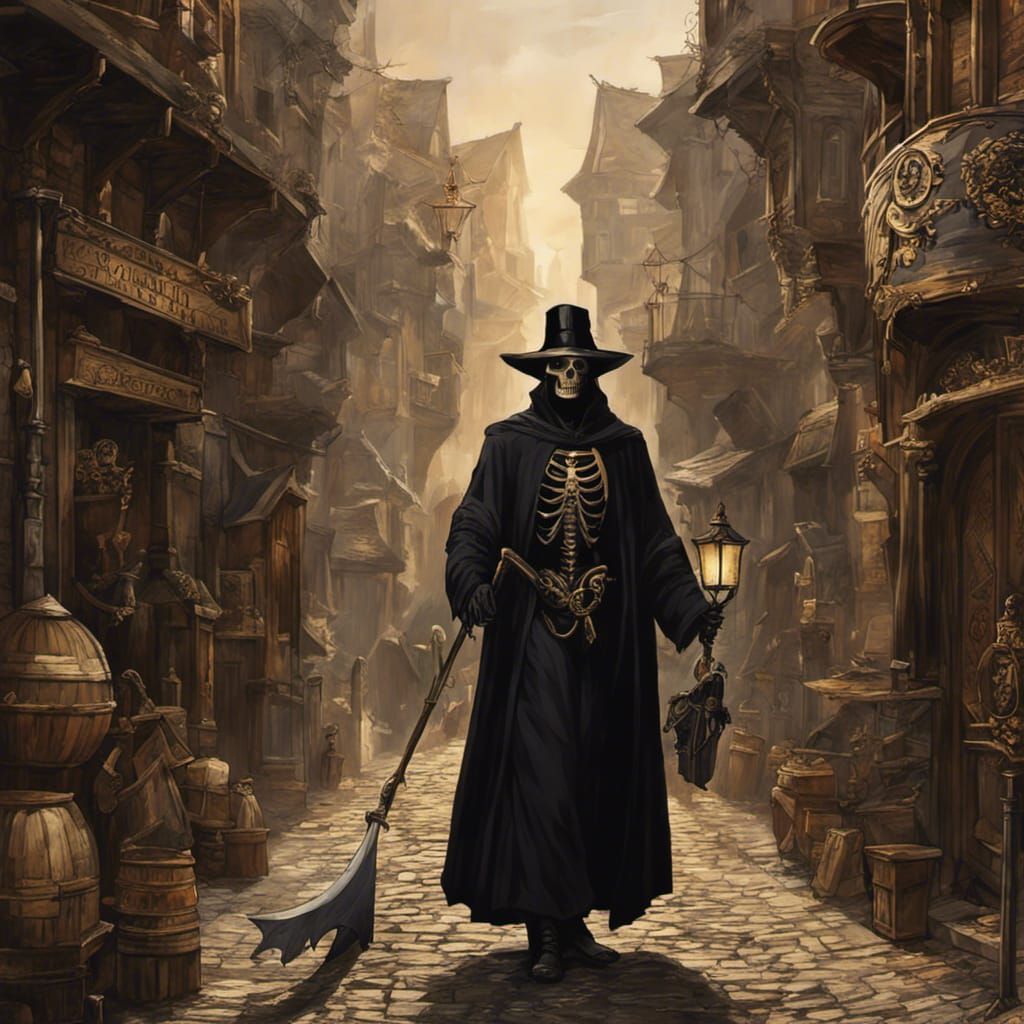 Death on the Streets: A Terry Pratchett Fantasy