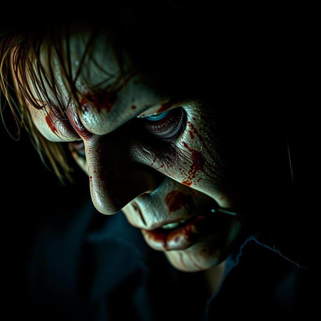 Leatherface: Hyperrealistic Horror Portrait